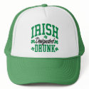 Irish Designated Drunk hats