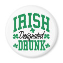 Irish Designated Drunk magnets
