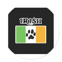 Irish Dog Sticker
