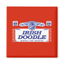 Irish Doodle magnets