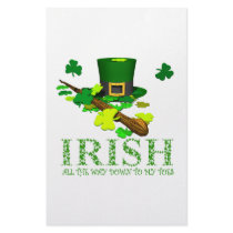 IRISH DOWN TO MY TOES STATIONERY DESIGN