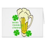 Irish Drinking Champ! Greeting Cards