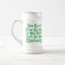Irish Drinking Humor Coffee Mugs