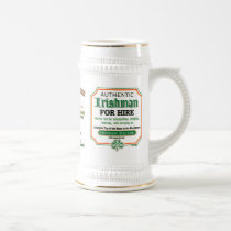 Irish Drinking Mug by rjvalentic Irish Drinking Mug