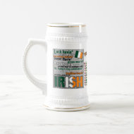 St. Patrick's Day Gifts Irish Drinking Mug