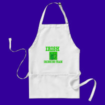 IRISH DRINKING TEAM aprons