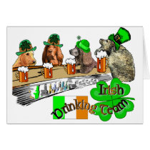 Irish Drinking Team cards by Springdaleshops Irish Drinking Team cards