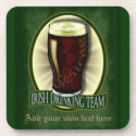 Irish Drinking Team corkcoaster