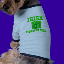 IRISH DRINKING TEAM pet clothing