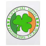 Irish Drinking Team flyers