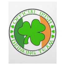 Irish Drinking Team letterhead