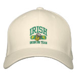 irish drinking team logo small embroidered hat