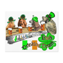 Irish Drinking Team Postcards