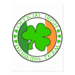 Irish Drinking Team Postcard