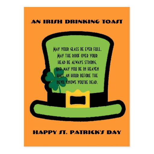 What Is An Irish Drinking Toast