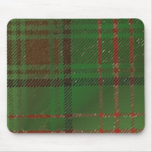 Irish Dublin Plaid Tartan Mouse Pad