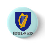 Irish Emblem Pinback Buttons