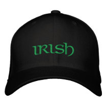 IRISH embroidered hats