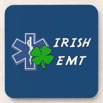 Irish EMT cork coasters