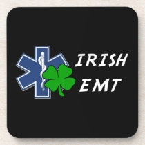 Irish EMT cork coasters