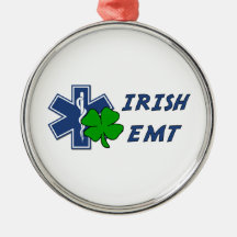 Irish EMT Christmas Tree Ornaments