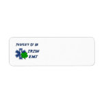 Irish EMT Property Custom Return Address Labels