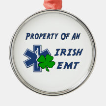 Irish EMT Property Ornaments