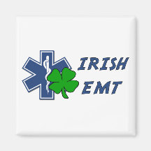 Irish EMT Refrigerator Magnets