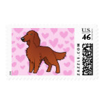 Irish / English / Gordon / R&W Setter Love postage