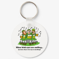 Irish eyes are smiling keychains by holiday_tshirts Irish eyes are smiling keychains