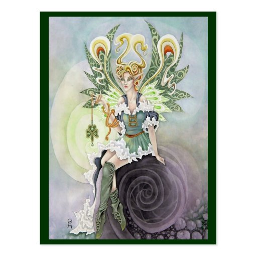 Irish Faery Post Card