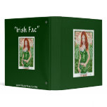Irish Fairy Shamrock Binder