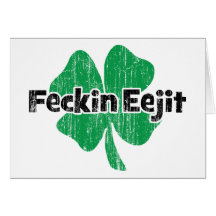 Irish Feckin Eejit Cards