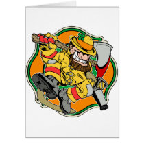 Irish Firefighter T-Shirts and Gifts cards