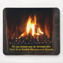Irish Fireside Mousepad