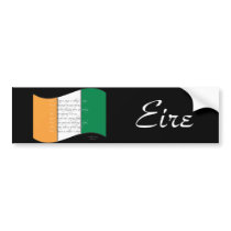 Irish flag/Anthem Bumper Sticker