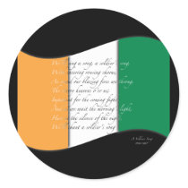 Irish flag/Anthem Stickers