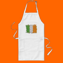 Irish flag aprons