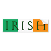 irish flag bumper stickers