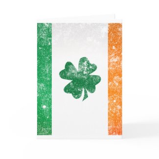 Irish Flag card
