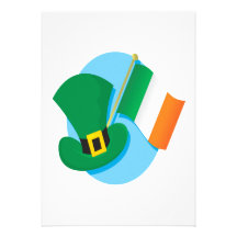 Irish Flag Custom Announcements