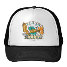 Irish Flag Ireland Tattoo Celtic T Shirts & Gifts Trucker Hat