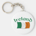 Irish Flag Keychain