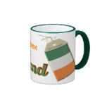 Irish Flag Label Personalize it! Mug