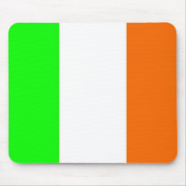 Irish Flag mousepad by Tamathaa Irish Flag mousepad
