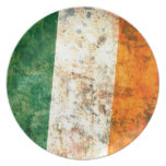 Irish Flag Party Plate