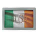 Irish Flag Patriotic Belt Buckle