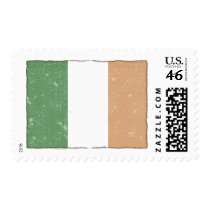 Irish Flag Postage postage