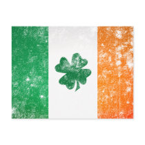 Irish Flag postcards