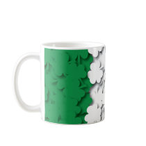 Irish Flag Shamrock Field Mug #1